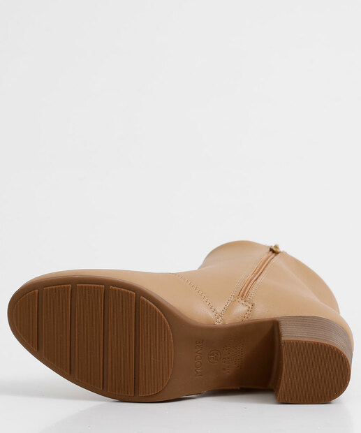 Bota Feminina Cano Curto Salto Grosso Modare 