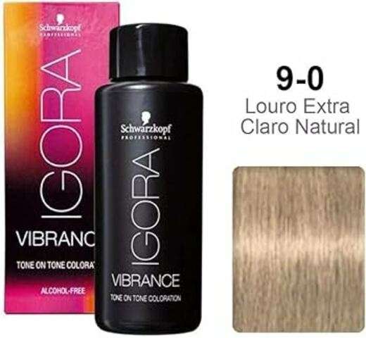 Image_Schwarzkopf Igora Vibrance 9-0 Louro Extra Claro Natural 60ml