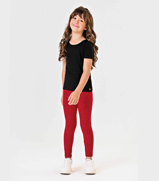 Blusa Infantil Feminina Canelada Trick Nick Preto