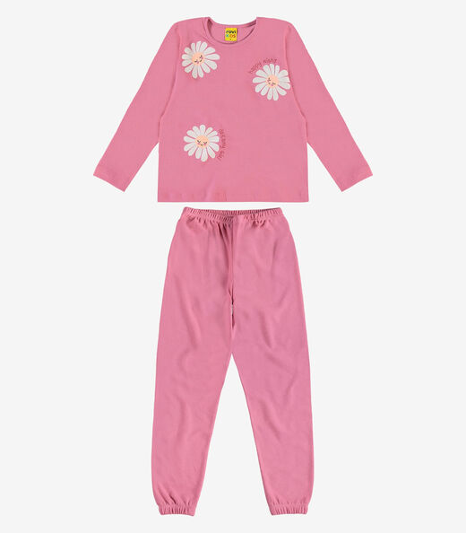 Pijama Malhão Fruit Rovi Kids Rosa