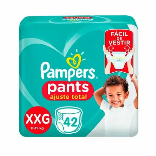 Image_Kit 2 Fraldas Pampers Pants Xxg c/42 Unidades cada