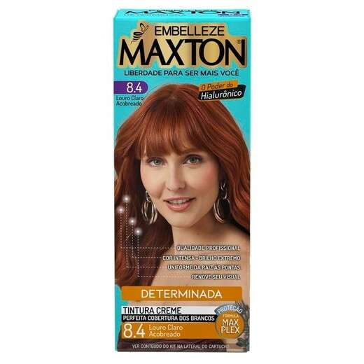 Kit Prático Maxton Louro Claro Acobreado 8.4