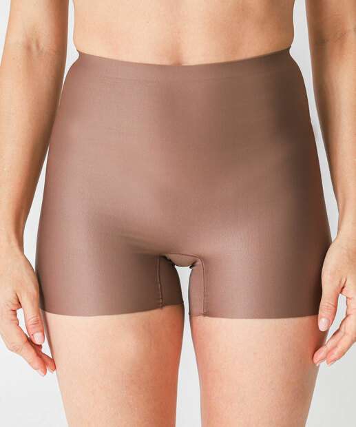 Bermuda Modeladora Sem Costura DelRio Marrom