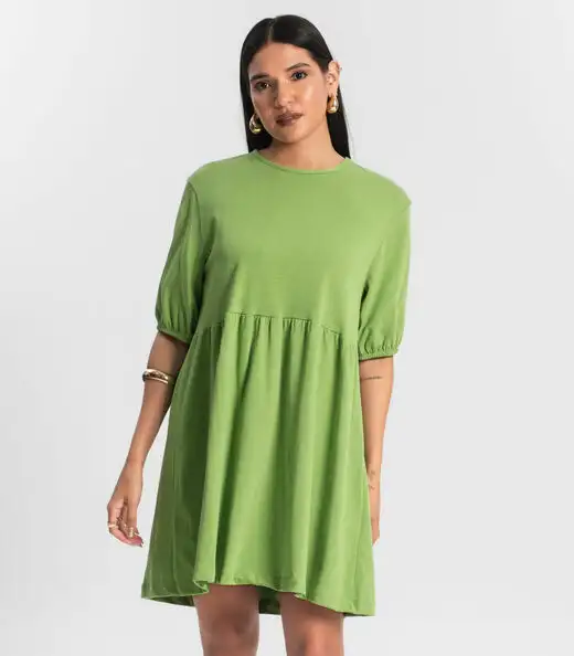 Vestido Feminino Curto Rovitex Verde