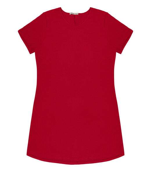 Vestido Feminino Plus Size Secret Glam Vermelho
