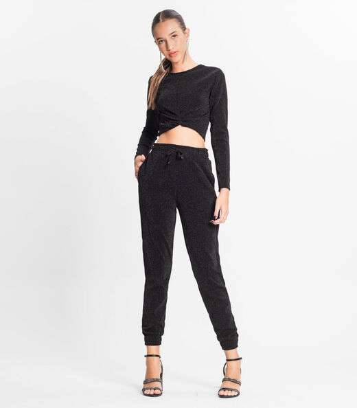 Image_Calça Jogger Juvenil Feminina Minty Preto