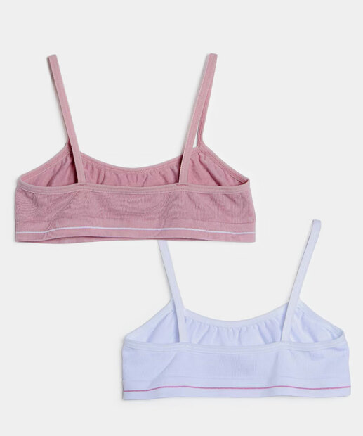 Kit 2 Sutiãs Infantil Juvenil Top DelRio Tam 10 a 16 