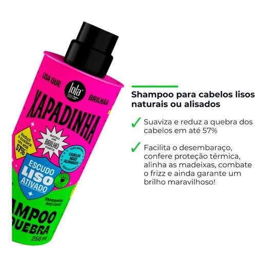 Shampoo Lola Xapadinha Antiquebra 250ml