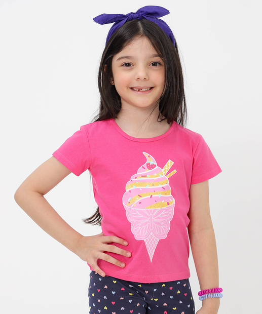 Image_Blusa Infantil Marisa Tam 4 a 10 Rosa