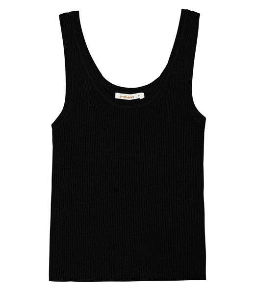 Regata Feminina Tricot Endless Preto