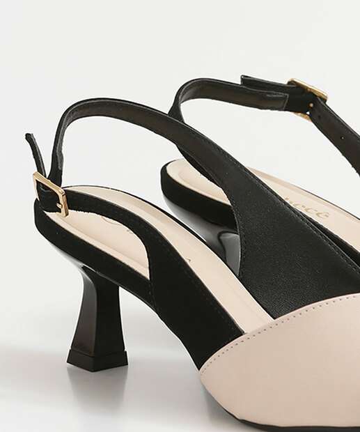 Scarpin Feminino Slingbak Salto Fino Bebecê