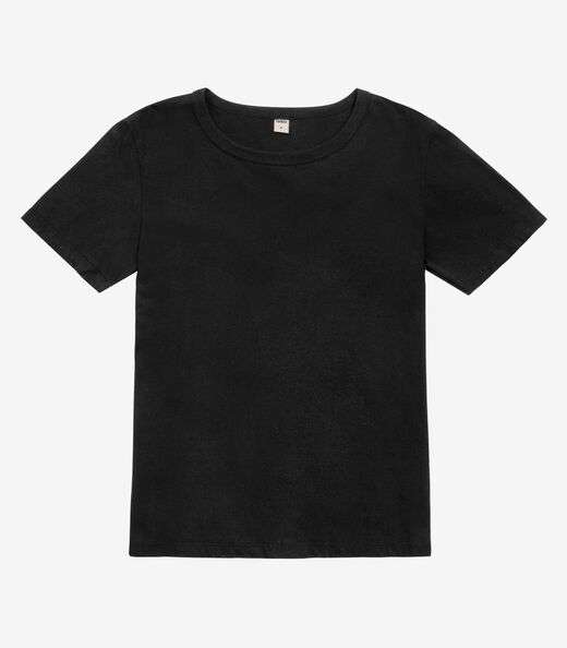 Blusa Básica Feminina Meia Malha Rovitex Preto