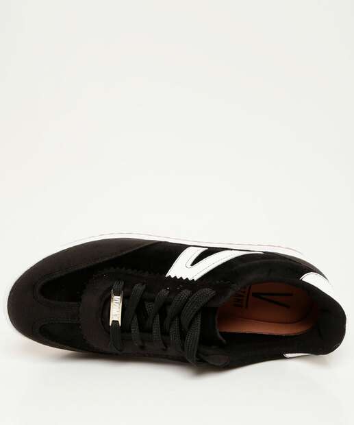 Tênis Casual Feminino Recortes Vizzano 