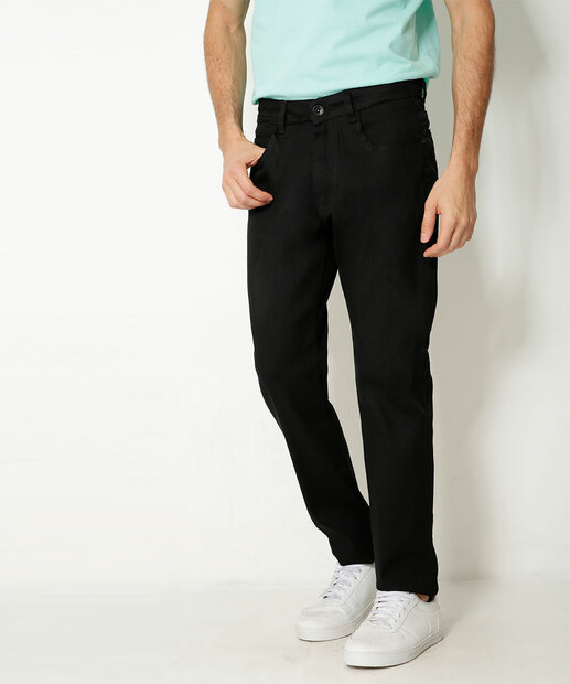 Image_Calça Masculina Jeans Slim Bolsos