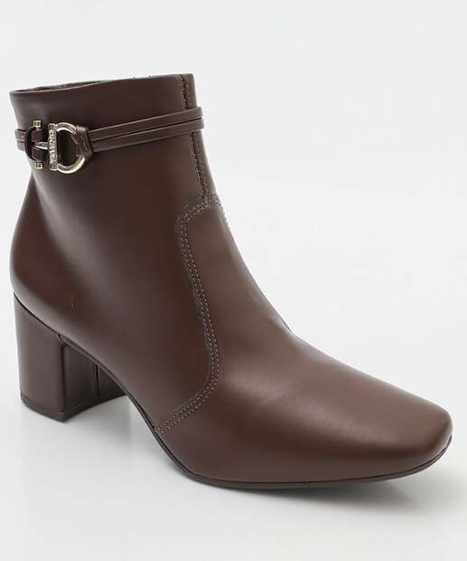 Image_Bota Feminina Cano Curto Salto Grosso Via Uno Marrom