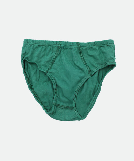 Kit 3 Cuecas Infantil Hulk Marvel Tam 2 a 12 Verde