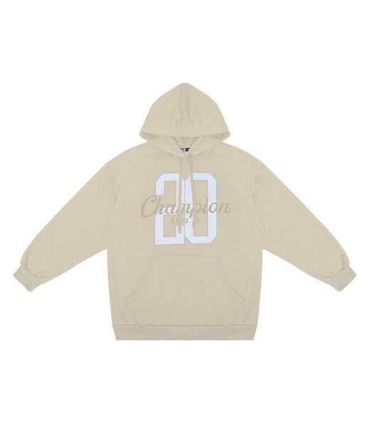 Blusão Juvenil Feminina Em Moletom Minty Bege