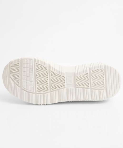 Tênis Casual Feminino Via Uno Branco