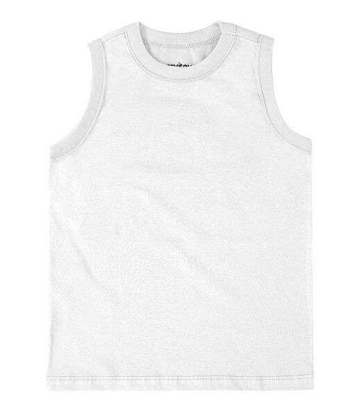 Regata Básica Infantil Masculina Rovitex Kids Branco
