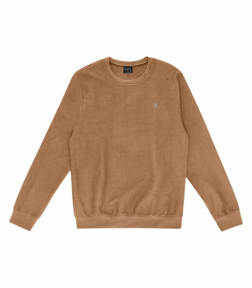 Moletom Masculino Básico Diametro Marrom