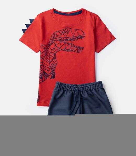 Conjunto Infantil Menino Interativo Select Vermelho