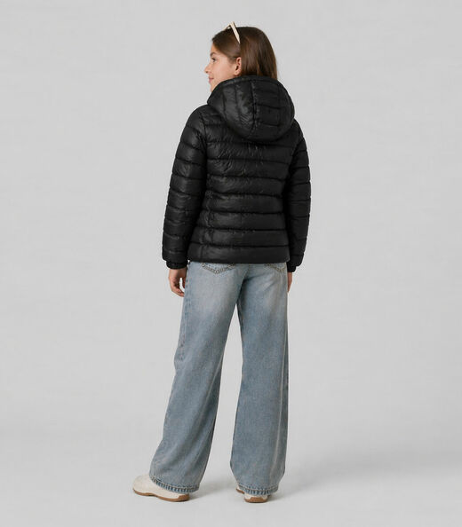 Jaqueta Infantil Menina Peluciada Sea Surf Preto