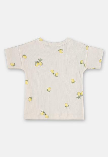 Conjunto Blusa Short Ribana Nature Up Baby