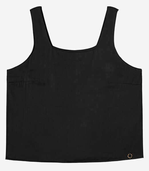 Regata Viscose Double Feminina Endless Preto