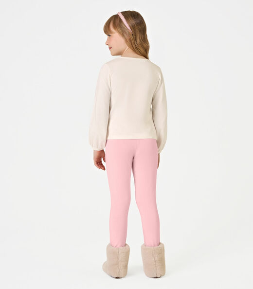 Conjunto Blusa com Legging Trick Nick Bege