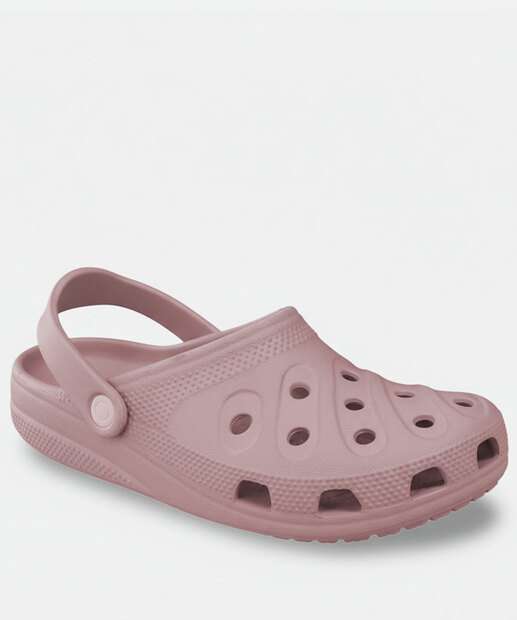 Image_Sandália Babuche Crocs Feminina Meleve Rosê 