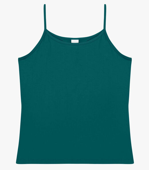 Image_Blusa de Alça Feminina Viscotorcion Básica Rovitex Verde