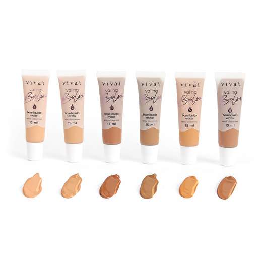 Base Líquida Vai na Bolsa Vivai Cor:06