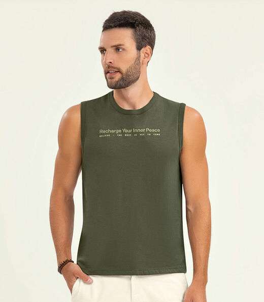 Image_Regata Plus Size Masculino em Meia Malha Diametro Verde