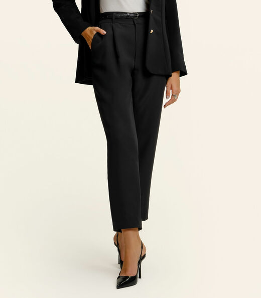 Calça Feminina Cenoura Alfaiataria  Endless Preto