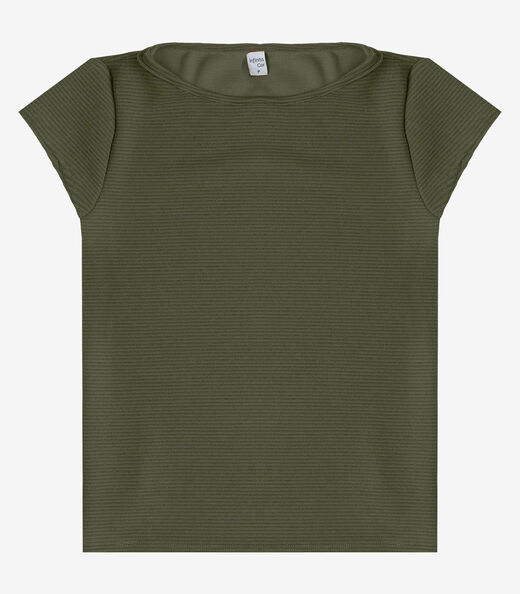 Blusa Feminina Em Tecido Classic Infinita Cor Verde