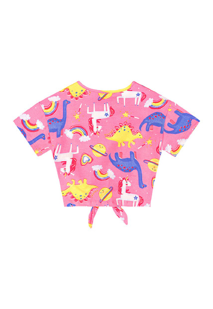 Blusa Infantil Feminino em Cotton Quimby