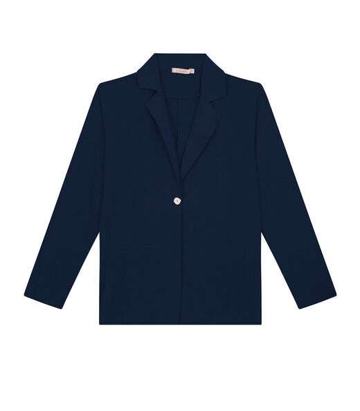 Blazer De Linho Strong Feminino Endless Azul