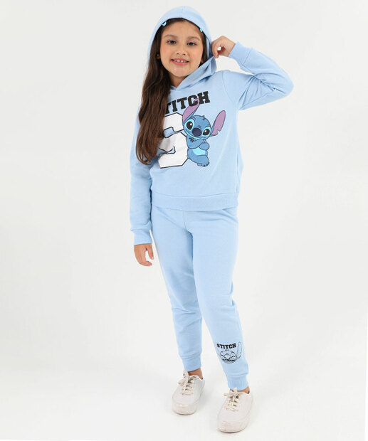 Image_Conjunto Infantil Moletom Capuz Stitch Tam 4 a 10 Azul