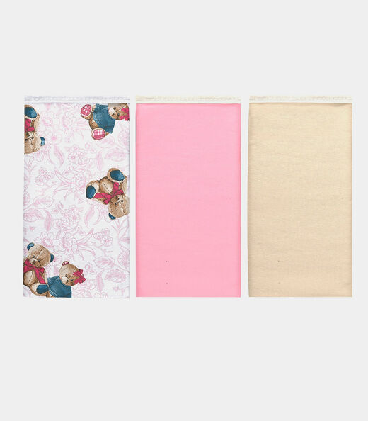 Image_Kit Três Panos de Boca Vivaldi Rosa
