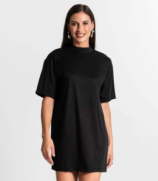 Vestido Curto Rovitex Preto