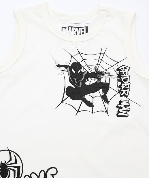 Regata Infantil Homem Aranha Marvel Tam 4 a 10