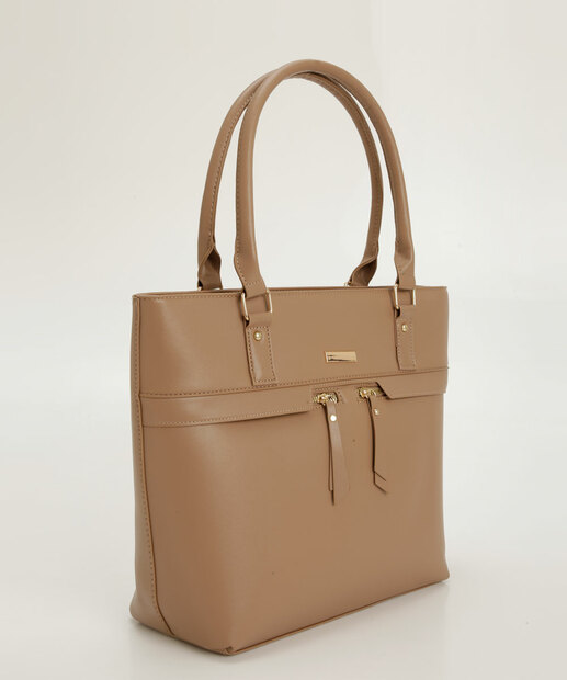 Image_Bolsa De Ombro Tote Feminina Marisa Bege