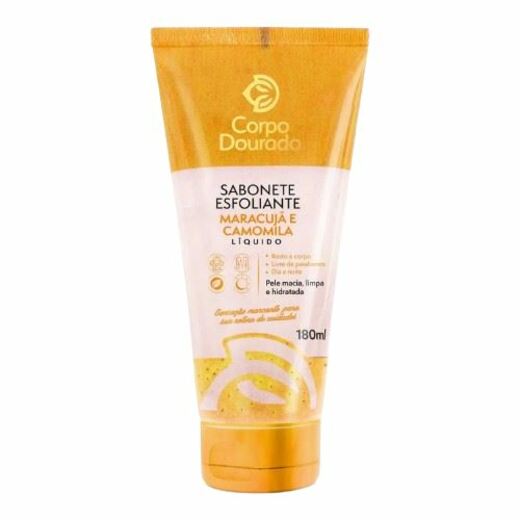 Image_Kit c/9 Sabonete Esfoliante Corpo Dourado 180ml Maracuja/Camomila