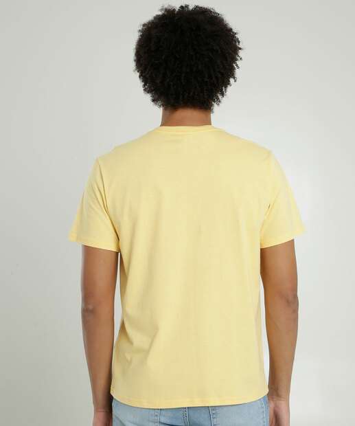 Camiseta Masculina Estampada Manga Curta Snoopy