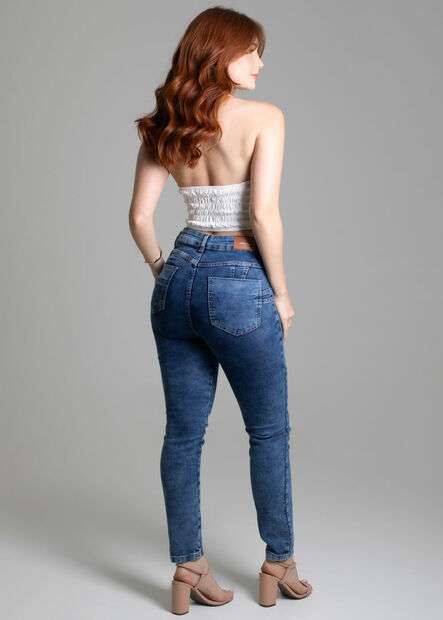 Calça Jeans Sawary Levanta Bumbum - 278100