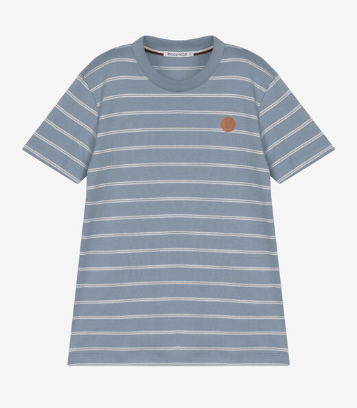 Conjunto Infantil Camiseta Com Bermuda Trick Nick Azul