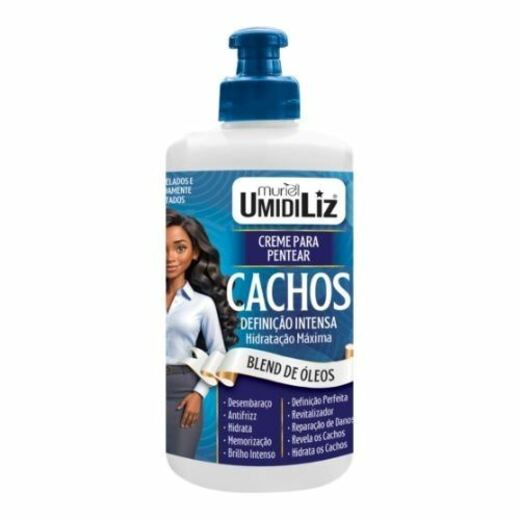 Image_Creme Para Pentear Cachos Muriel Umidiliz Blend Oleos 300ml