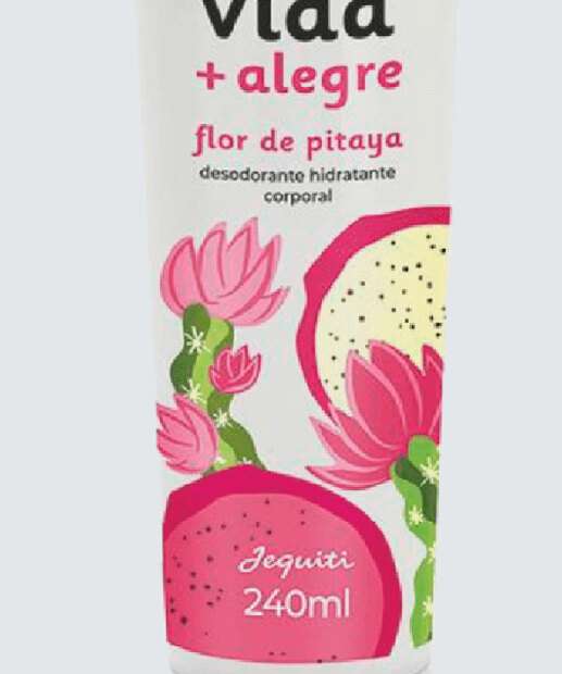 Creme Hidratante Corporal Alegre Flor Pitaya Jequiti 250ml