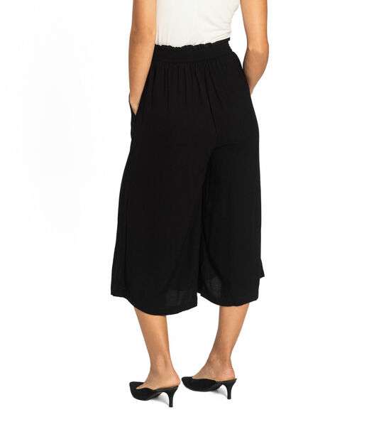 Calça Feminina Pantacourt Viscose Modena Endless Preto