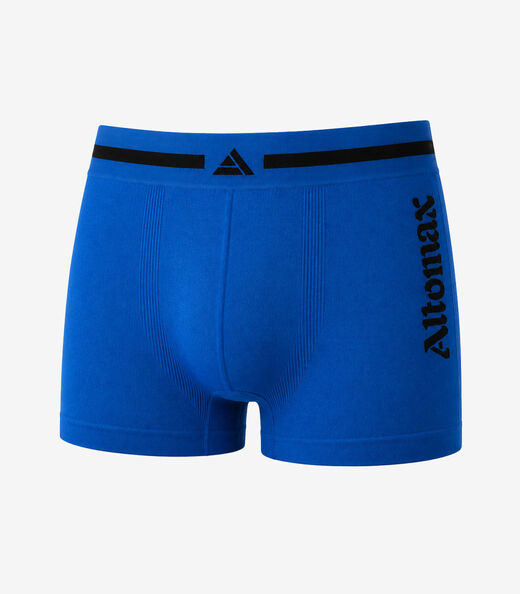 Cueca Boxer Lisa Microfibra Altomax Azul